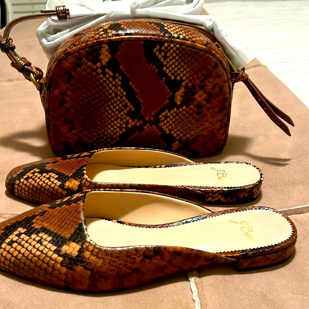 Shoes and matching bag from Jcrew